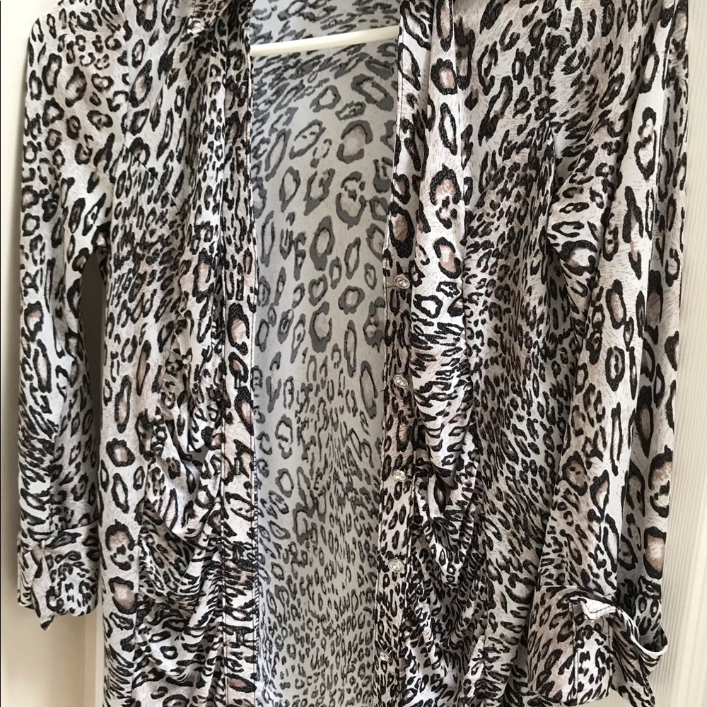 Cheetah print shirt